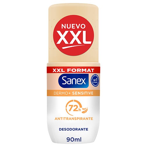 Sanex Desodorante Roll-On Dermo + Sentive