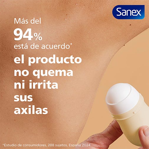Sanex Desodorante Roll-On Dermo + Sentive