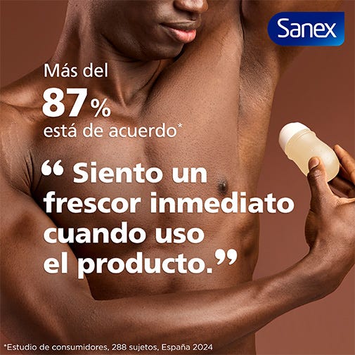 Sanex Desodorante Roll-On Dermo + Sentive