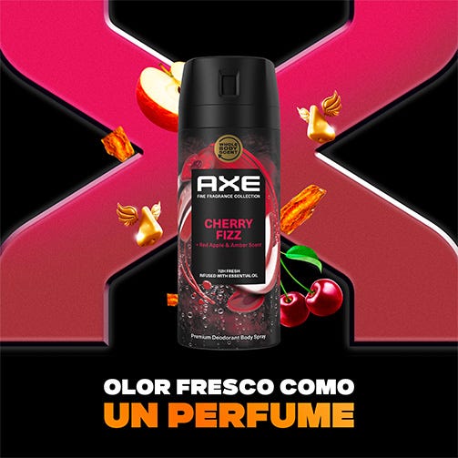 Desodorante Spray Axe Cherry Fizz
