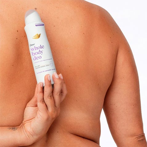 Dove Desodorante Spray Cuerpo Lavender