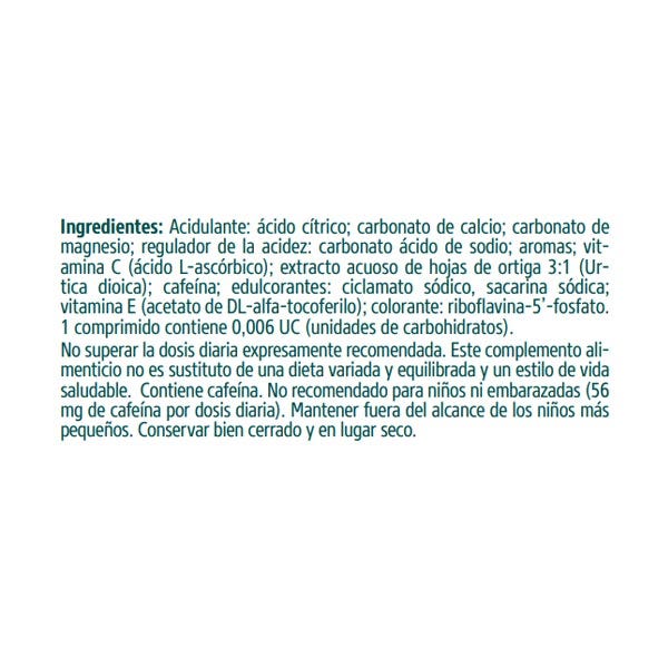 Drenante Con Magnesio, Calcio y Hojas de Ortiga