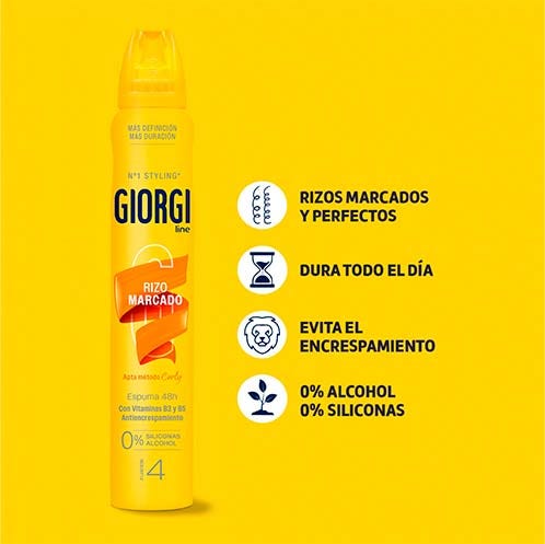 Espuma Rizo Marcado 48H Mini