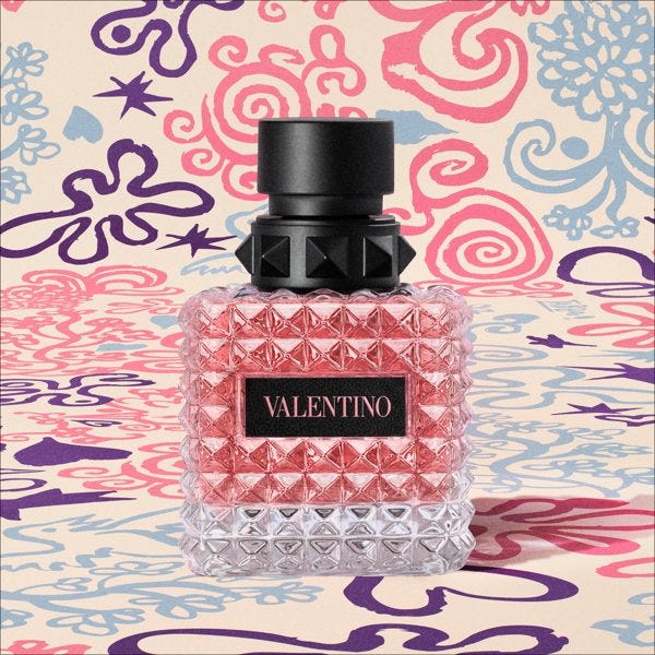 Valentino Estuche Born In Roma Donna
