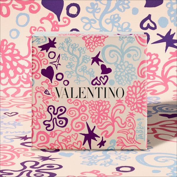 Valentino Estuche Born In Roma Donna