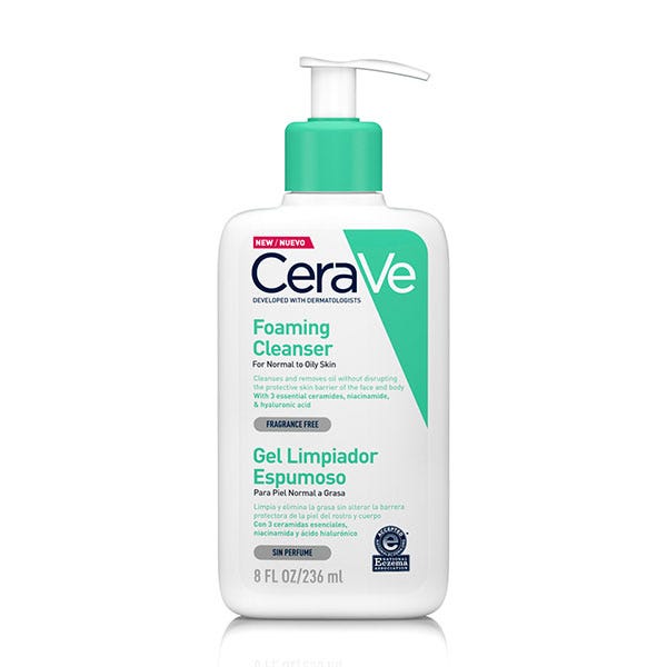 Cerave Gel Limpiador Espumoso