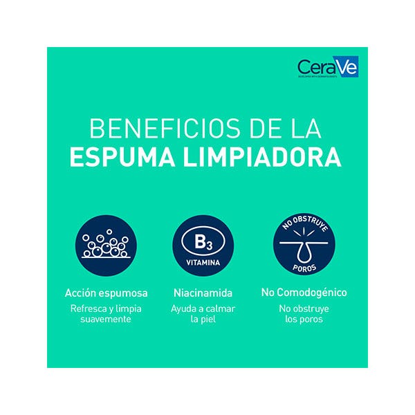 Cerave Gel Limpiador Espumoso