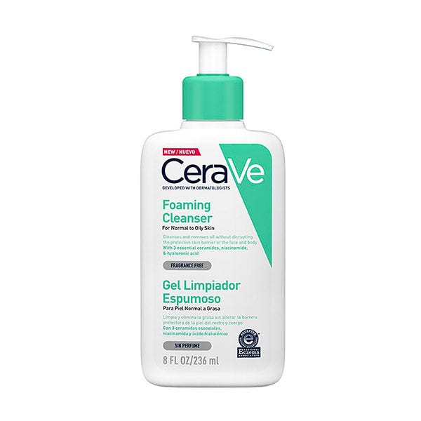 Cerave Gel Limpiador Espumoso