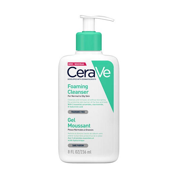 Cerave Gel Limpiador Espumoso