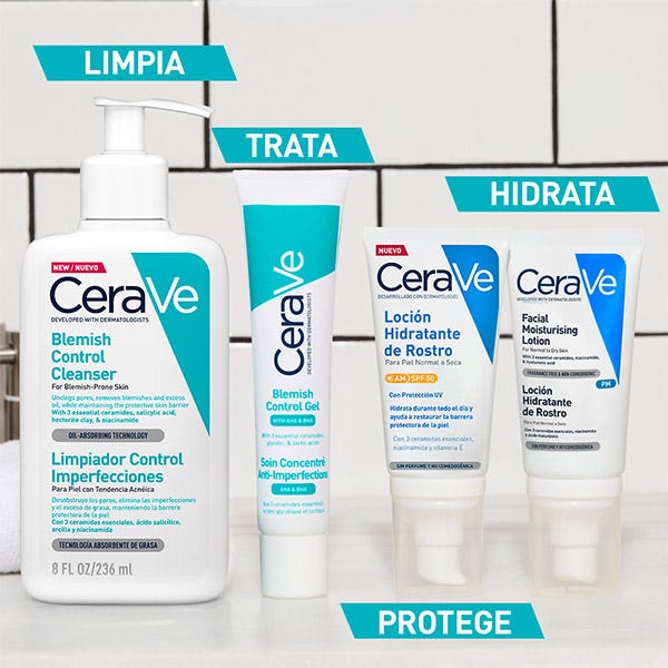 Cerave Gel Tratamiento Aha + Bha Acné