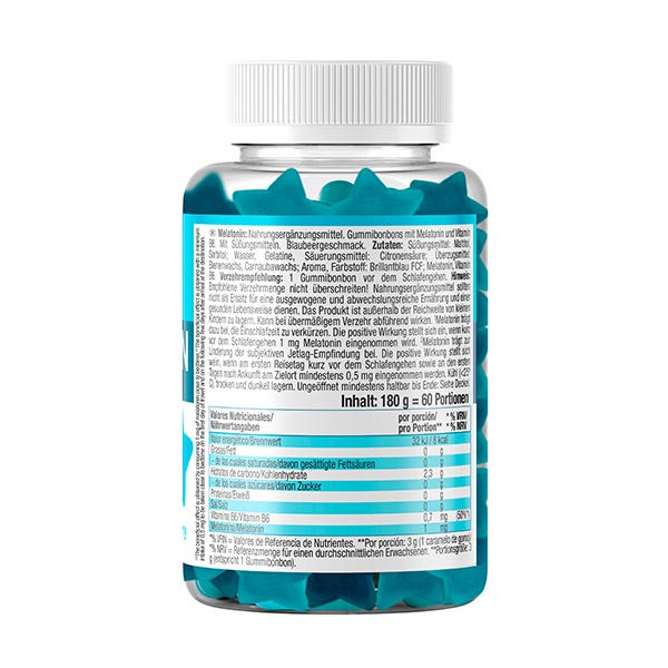 Gummies Melatonina Sabor Arandano