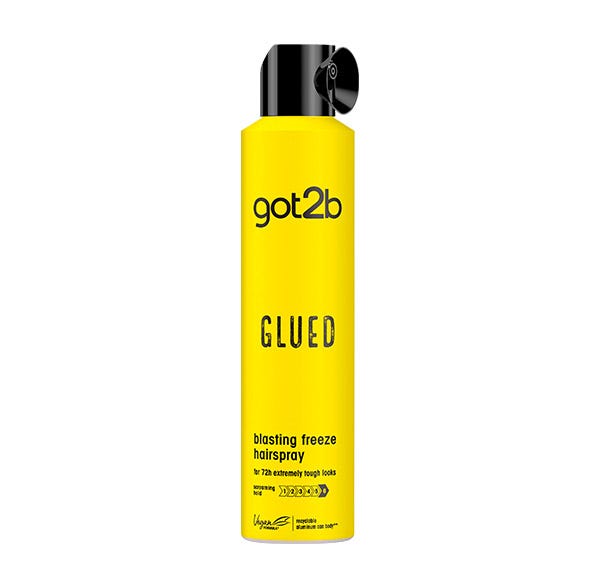 Hairspray Glued