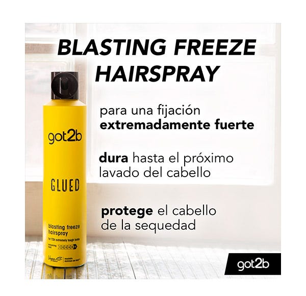Hairspray Glued