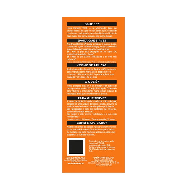 Hydraenergetic Anti UV Fluid