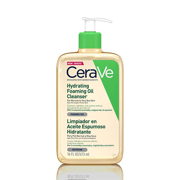 Cerave Hydrating Foaming Oil Cleanser