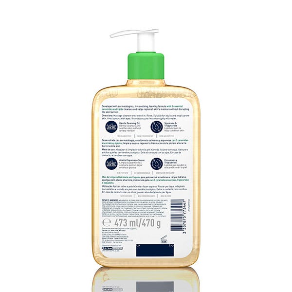 Cerave Hydrating Foaming Oil Cleanser