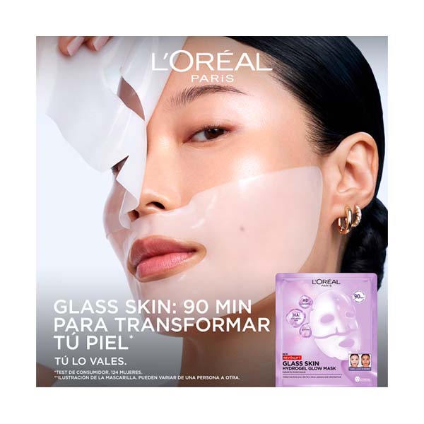 L'oreal Paris Hydrogel Glow Mask Glass Skin Revitalift Filler
