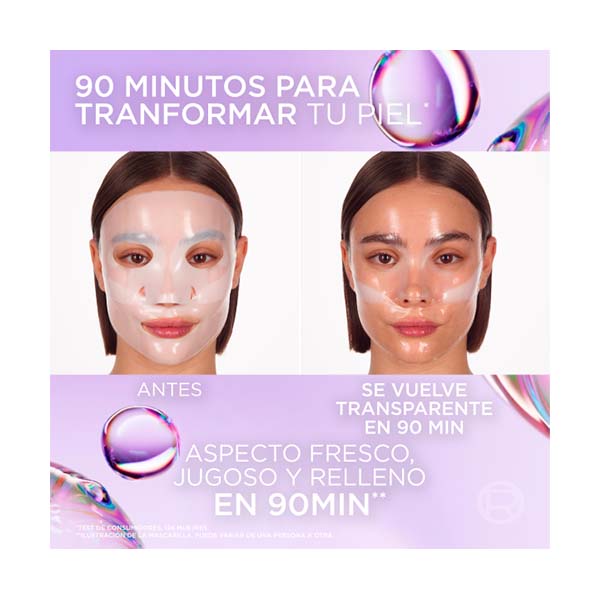 L'oreal Paris Hydrogel Glow Mask Glass Skin Revitalift Filler