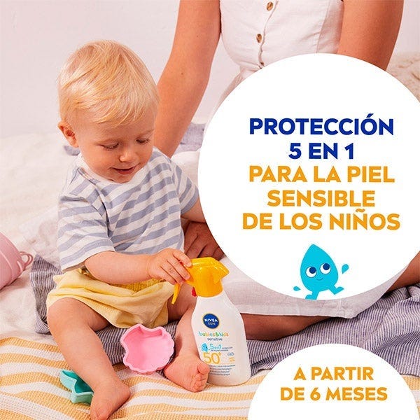 Nivea Kids Sensitive Protege & Juega Spf 50