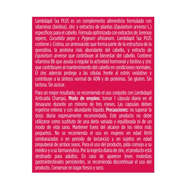Lambdapil 5a Plus Cápsulas