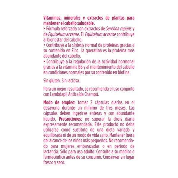 Lambdapil Anticaída Cápsulas