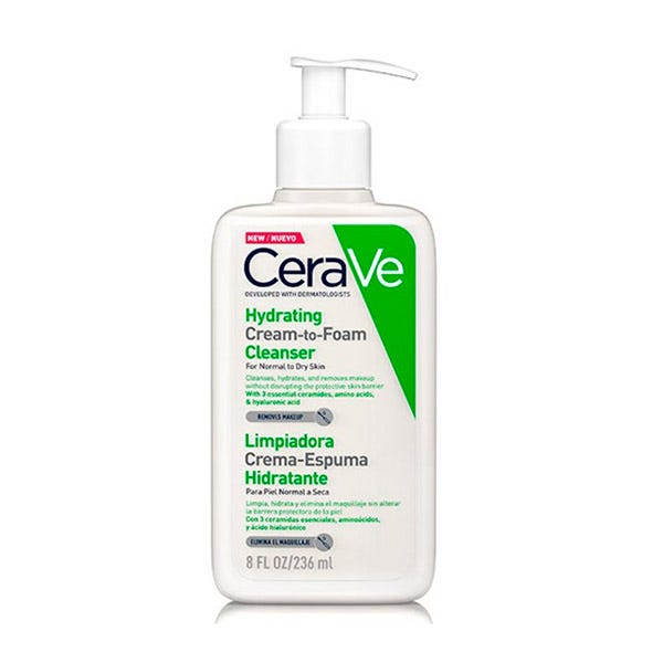 Cerave Limpiadora Crema-Espuma Hidratante
