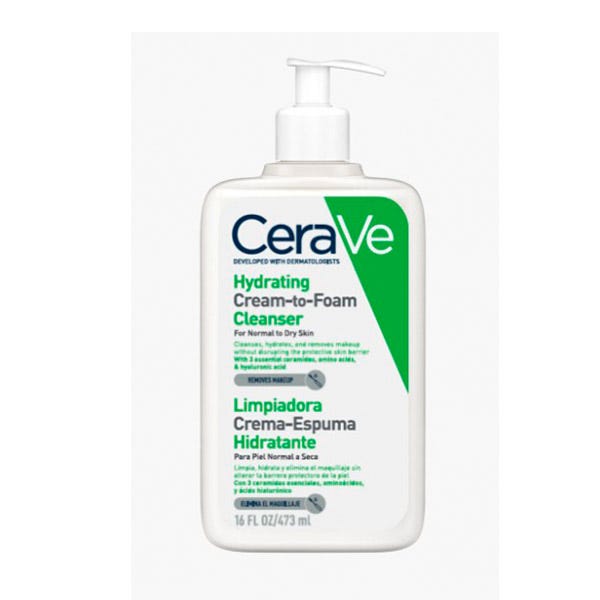 Cerave Limpiadora Crema-Espuma Hidratante