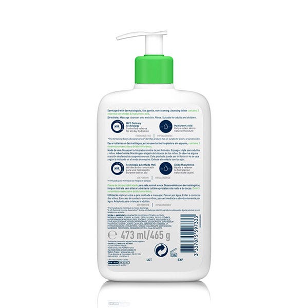 Cerave Limpiadora Hidratante