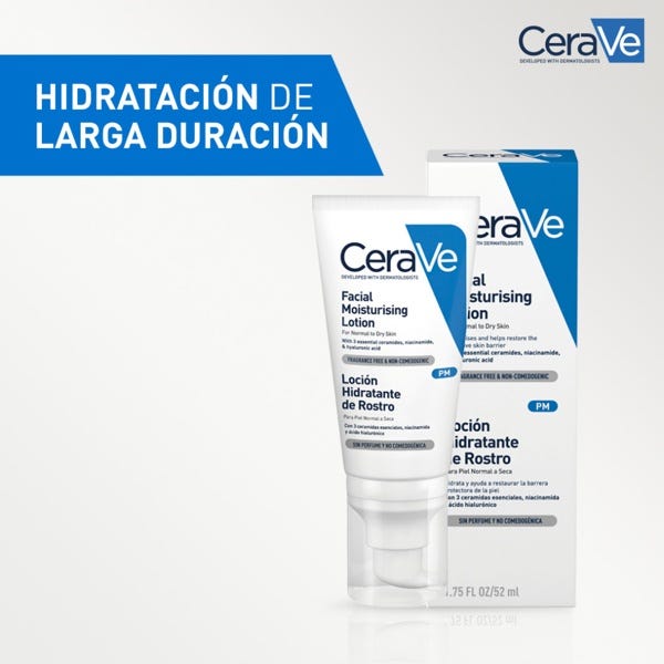 Cerave Loción Hidratante De Rostro