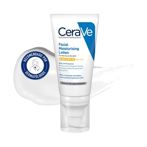 Cerave Loción Hidratante Rostro Spf50
