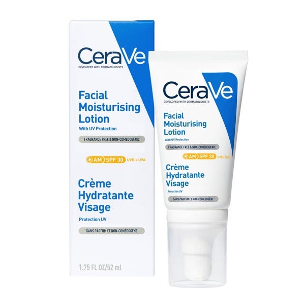 Cerave Loción Hidratante Rostro Spf50
