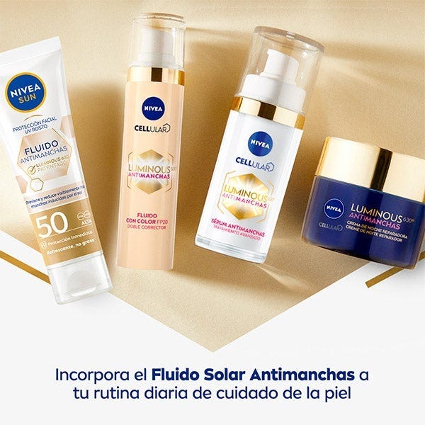 Nivea Luminous 630 Fluido Anti-Manchas SPF50