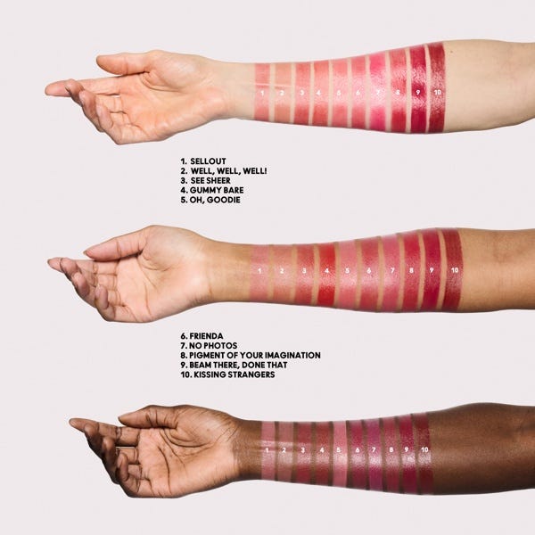 Mac Cosmetics Lustreglass Sheer-Shine Lipstick