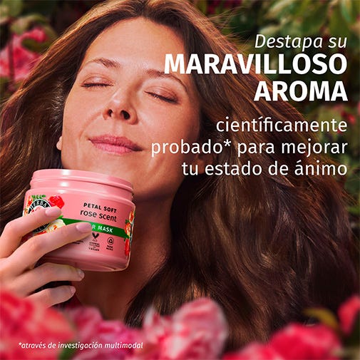 Mascarilla Aroma Rosas