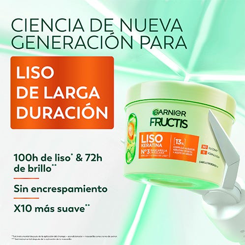 Fructis Mascarilla Liso Keratina