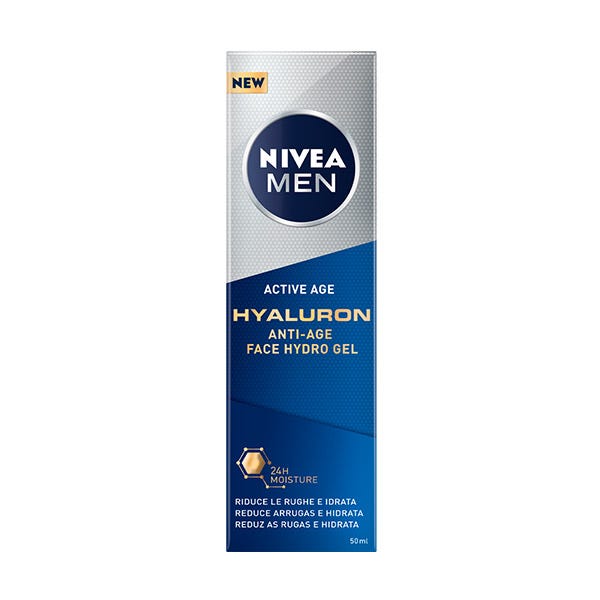 Men Active Age Hyaluron Anti-Age Face Hydro Gel