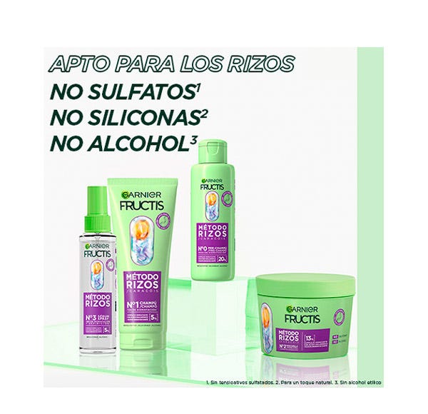 Fructis Método Rizos