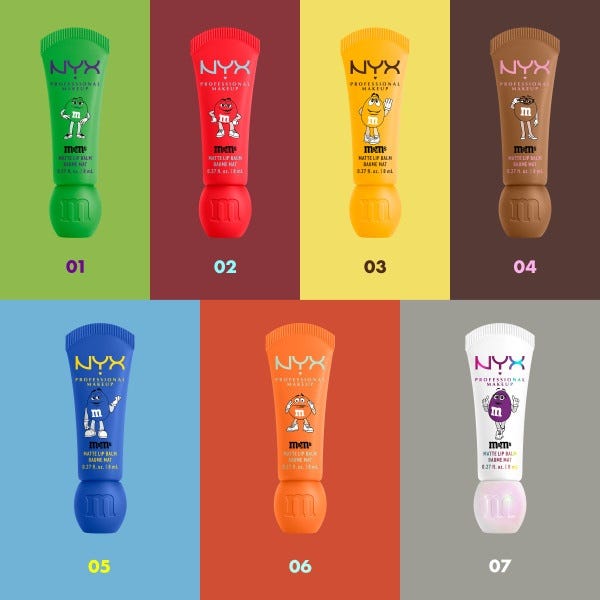 Nyx Professional Make Up M&M's Smushy Surprize