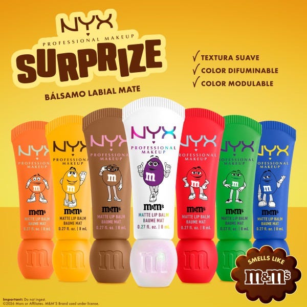 Nyx Professional Make Up M&M's Smushy Surprize