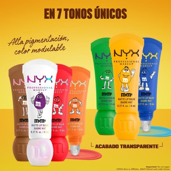 Nyx Professional Make Up M&M's Smushy Surprize