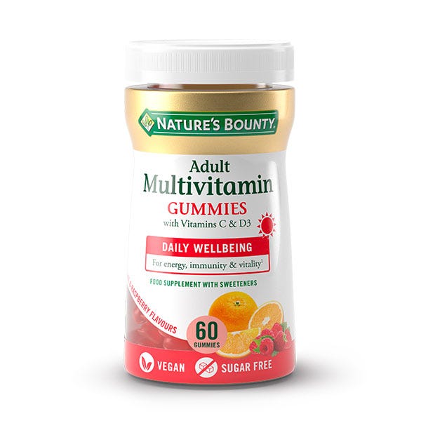 Multivitamínico Adultos Vitamina C y D3 Gummies