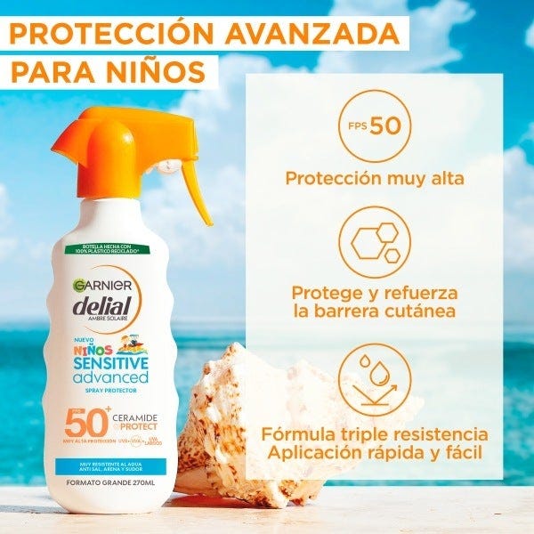 Delial Niños Spray Hidratante Spf 50