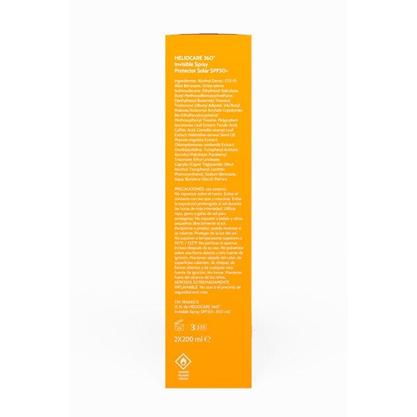 Heliocare Pack 360 Invisible Spray SPF50+