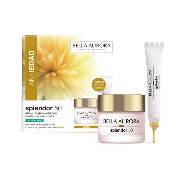 Pack Anti-edad Splendor 50 piel mixta-grasa