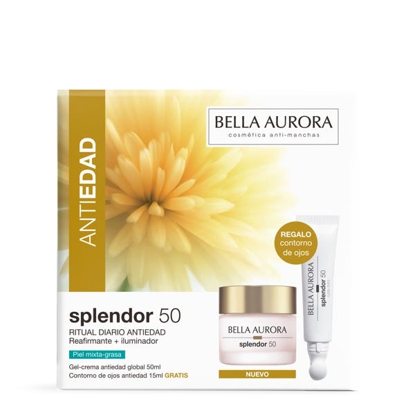 Pack Anti-edad Splendor 50 piel mixta-grasa