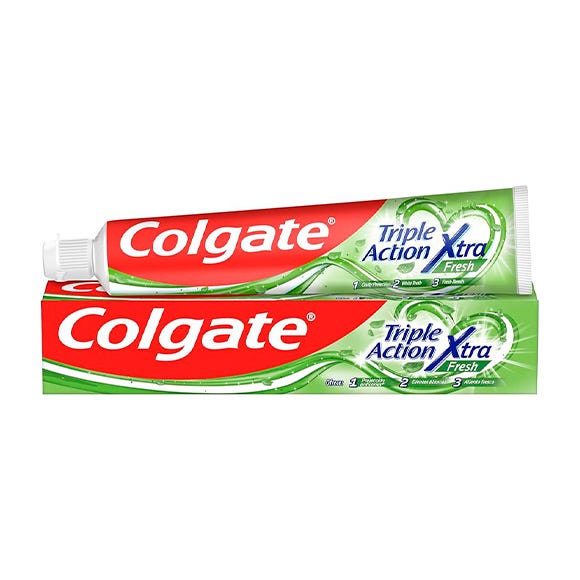 Pasta de dientes con flúor