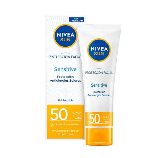 Nivea Protección Facial Sensitive Spf 50