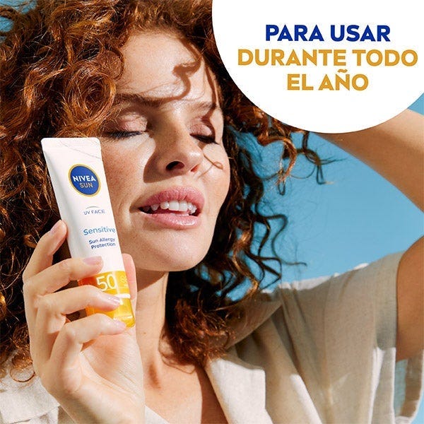 Nivea Protección Facial Sensitive Spf 50
