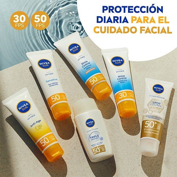 Nivea Protección Facial Sensitive Spf 50