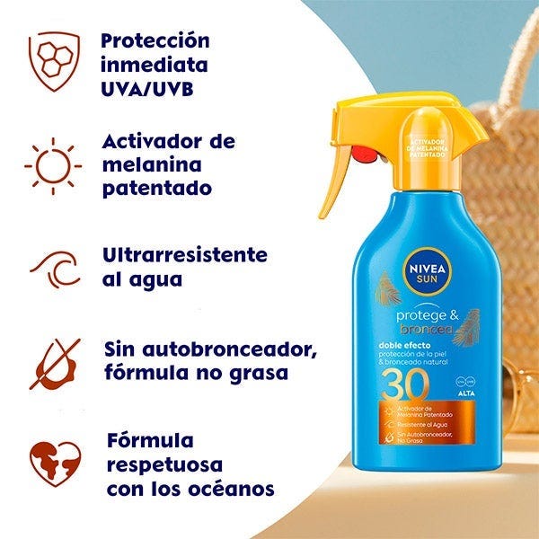 Nivea Protege & Broncea Activador Del Bronceado SPF 30